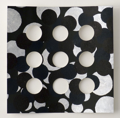 Philip Bradshaw, Studio installation, Echoes and equivalents (paper) 7, 2016